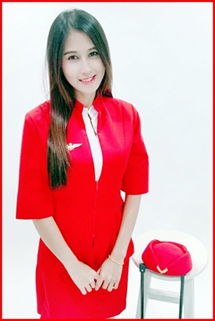 ชุดแอร์โฮสเตรส / ชุดอาชีพในฝัน