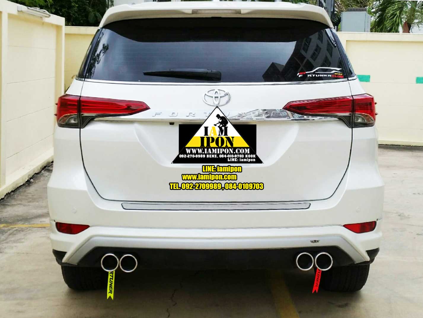 TAG REFLECT แท็กสะท้อนแสงห้อยท้ายรถ