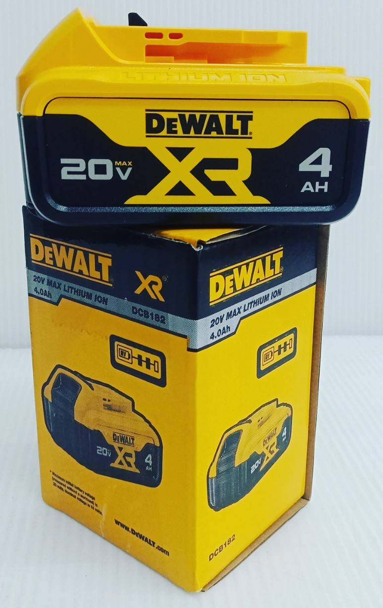 แบตเตอรี่ 20V / 4.0Ah DCB182 DEWALT