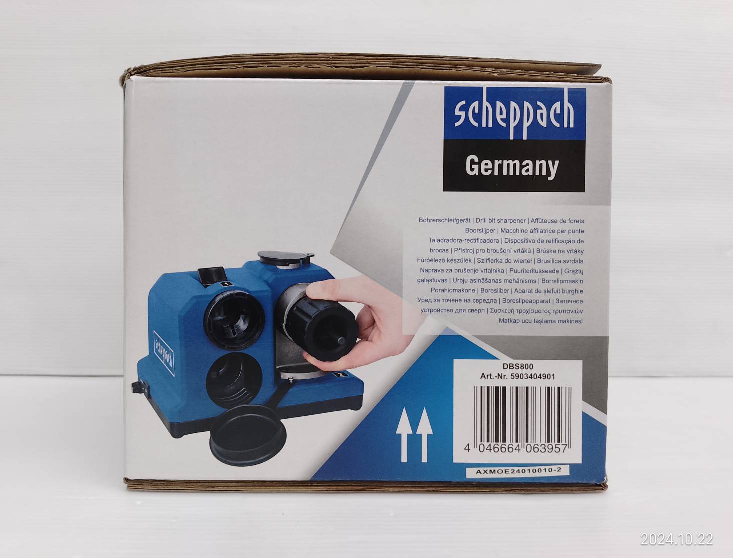 เครื่องลับดอกสว่าน DBS800 SCHEPPACH