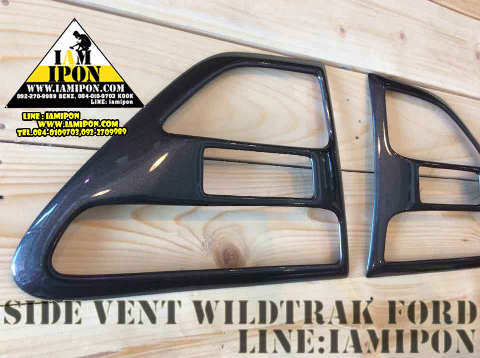 SIDE VENT WILDTRAK FORD RANGER T6 ครอบแก้มฟอร์ดเรนเจอร์ไวด์แทรก T6