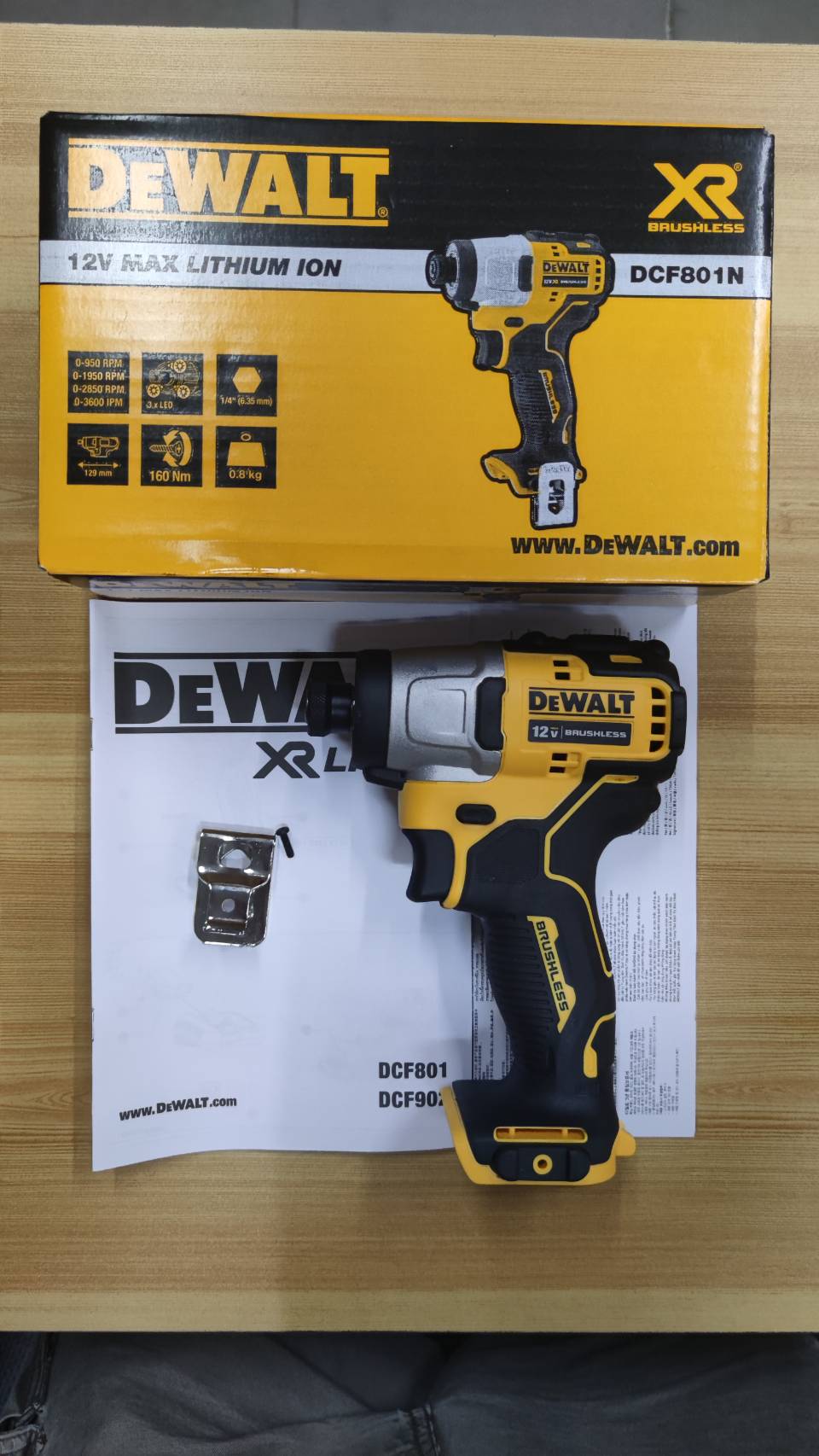 ไขควงกระแทก12V DCF801N DEWALT