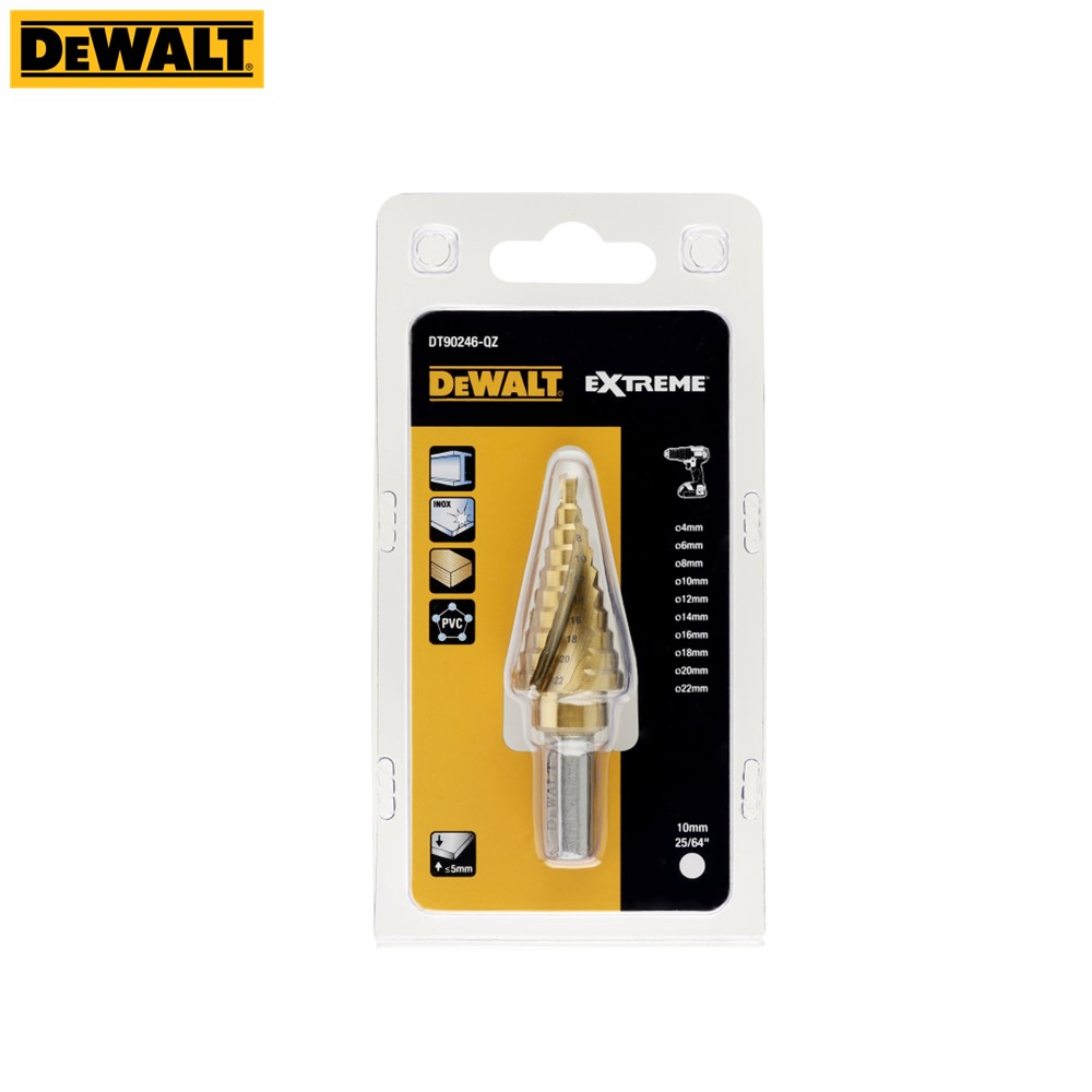 ดอกสเต็ป ทรงเจดีย์ DT90246 DEWALT