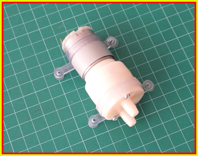 1x ปั๊มน้ำ 12Vdc อัตราการไหล 1.45 L/min