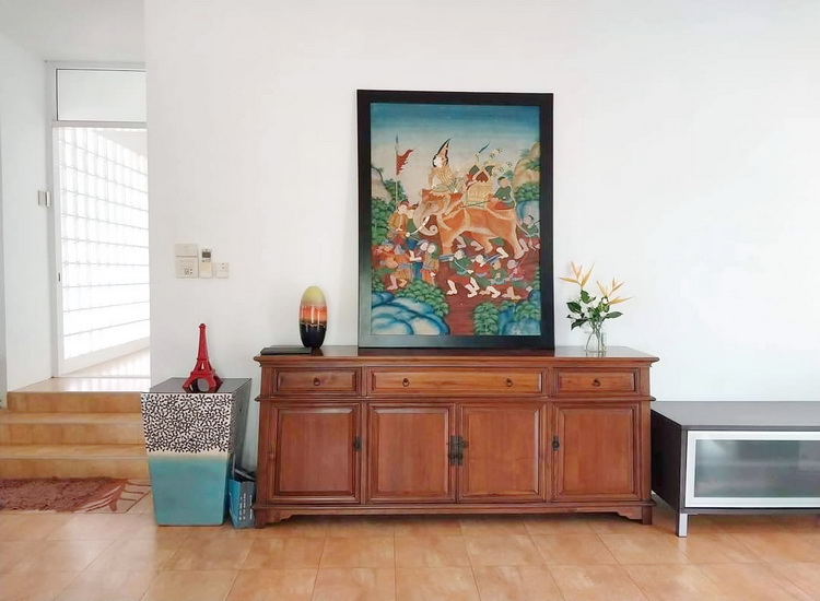 H1186 ขายบ้านเดี่ยวชั้นเดียว 281 ตารางวา อยู่ในตัวเมืองราชบุรี ตกแต่งหรู สภาพพร้อมอยู่