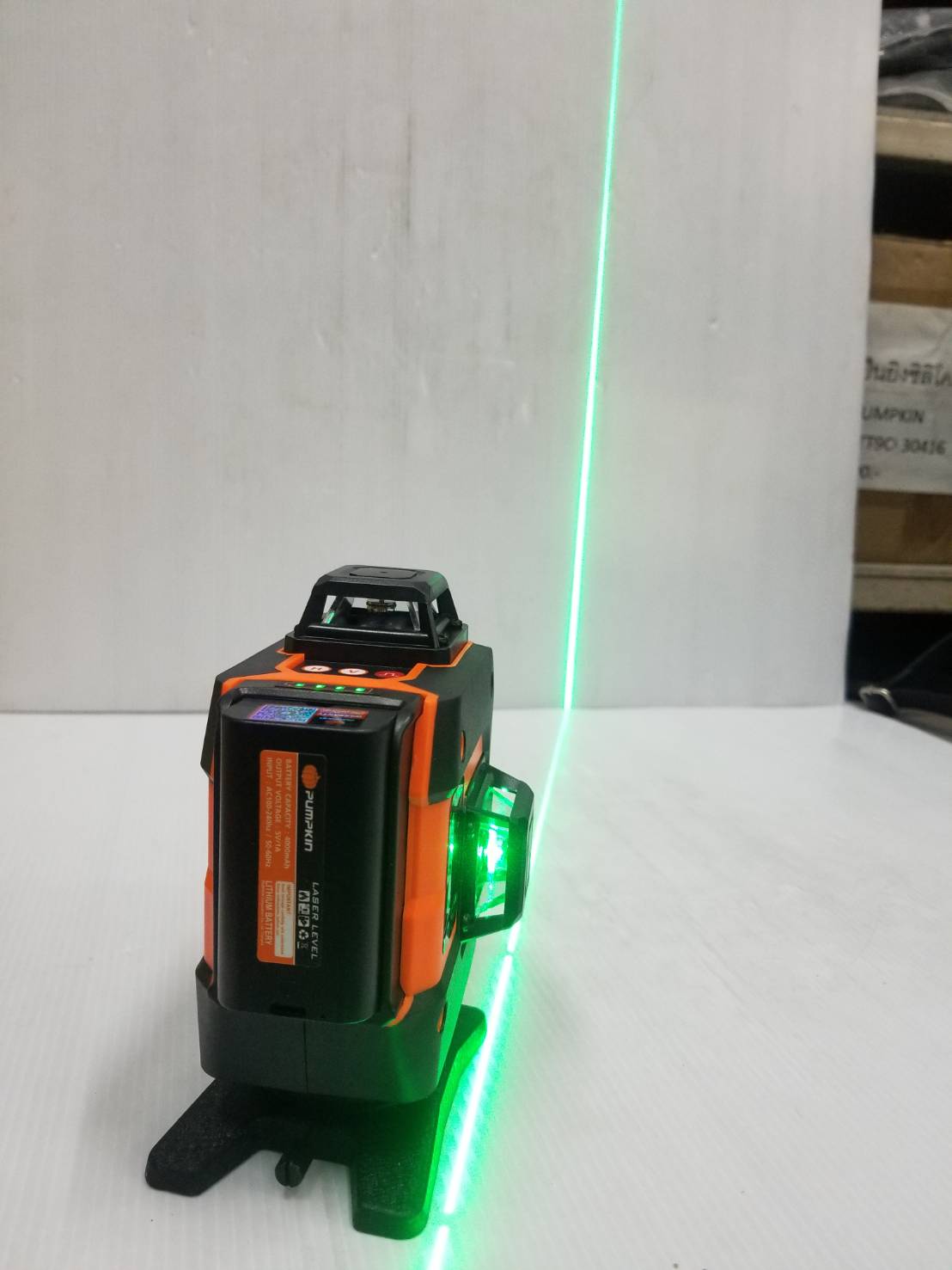 เลเซอร์16เส้น แสงเขียว PTT-4D16LSG PUMPKIN #28369