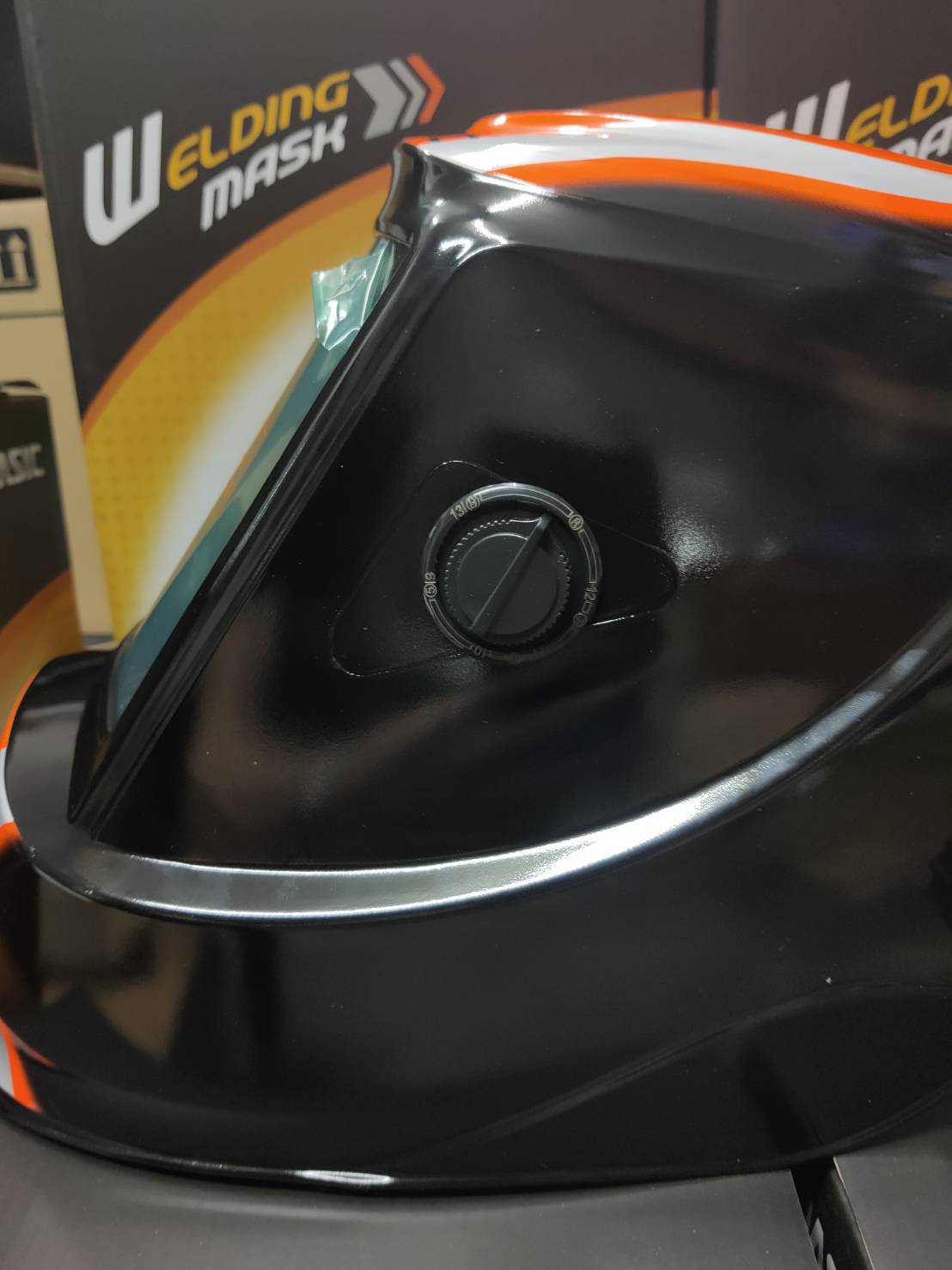 หน้ากากปรับแสง AUTO กระจกกว้าง LY800D JASIC True Color