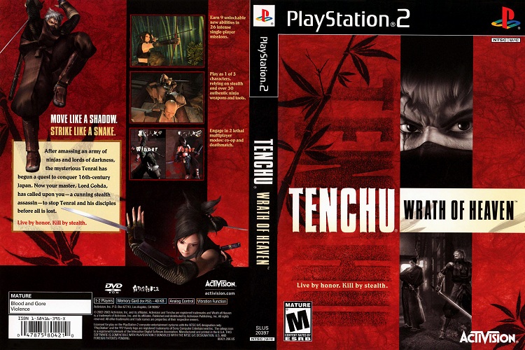 TENCHU 3 [US : DVD5 1 Disc]