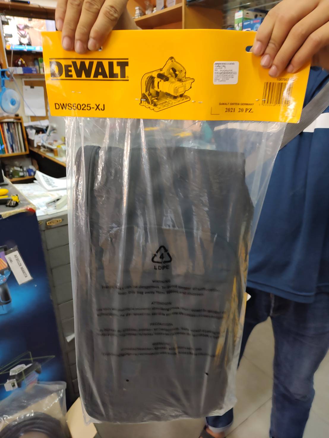 กระเป๋าใส่ราง1.0-1.5ม. DWS5025 DEWALT