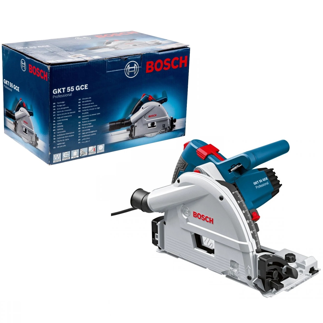 เลื่อยวงเดือน GKT55GCE BOSCH (ไม่รวมราง)
