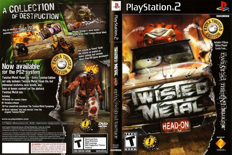 TWISTED METAL HEAD-ON [US : DVD5 1 Disc]
