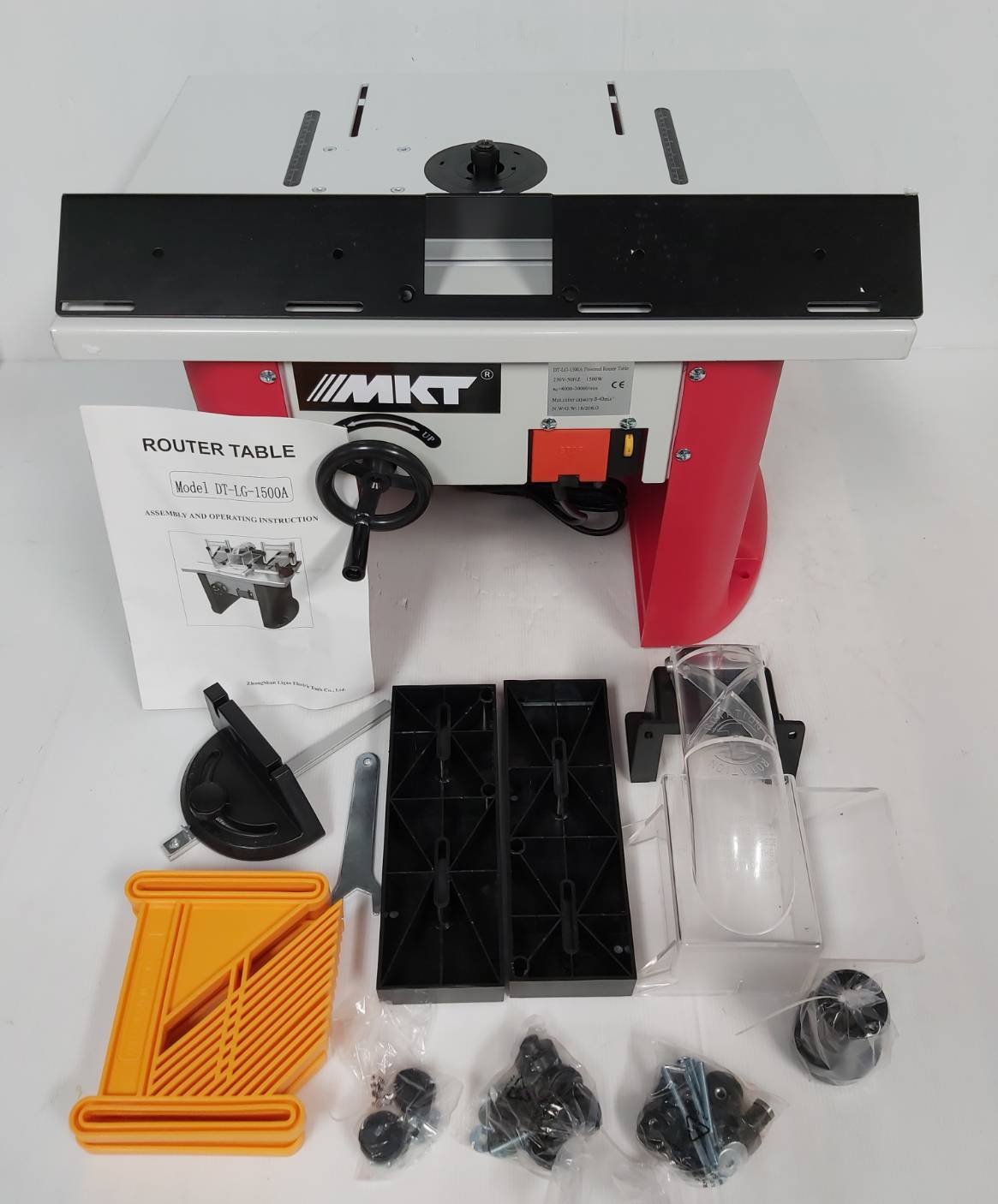 โต๊ะเร้าเตอร์ DT-LG-1500A MKT พร้อมมอเตอร์ในตัว