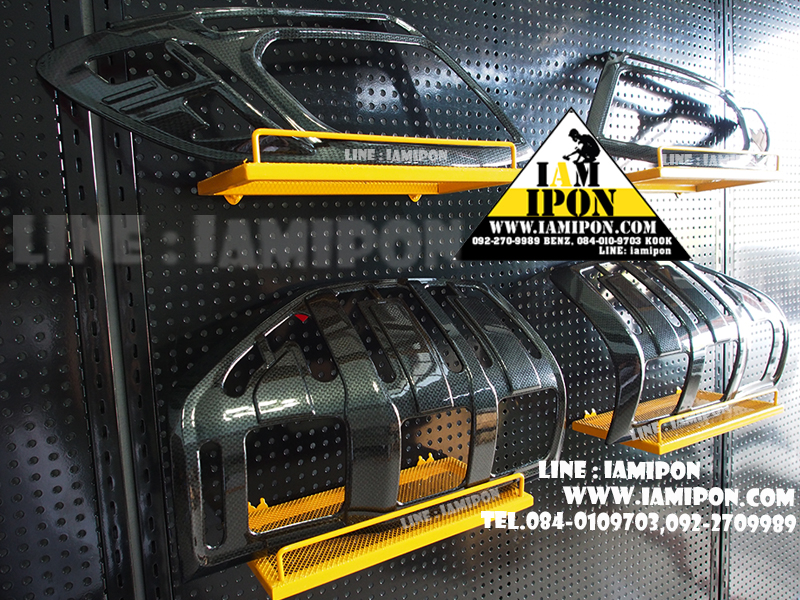 HEAD LAMP COVER FORD RANGER T6 CARBON ครอบไฟหน้าคาร์บอนฟอร์ดเรนเจอร์ T6