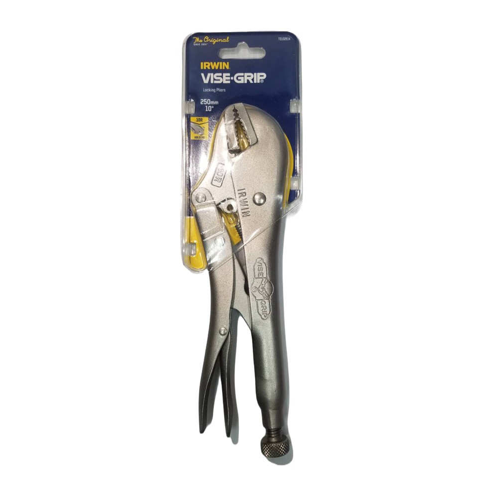 คีมล็อค10" VISE-GRIP 10R (ปากตรง) ของแท้ 10R-IRWIN