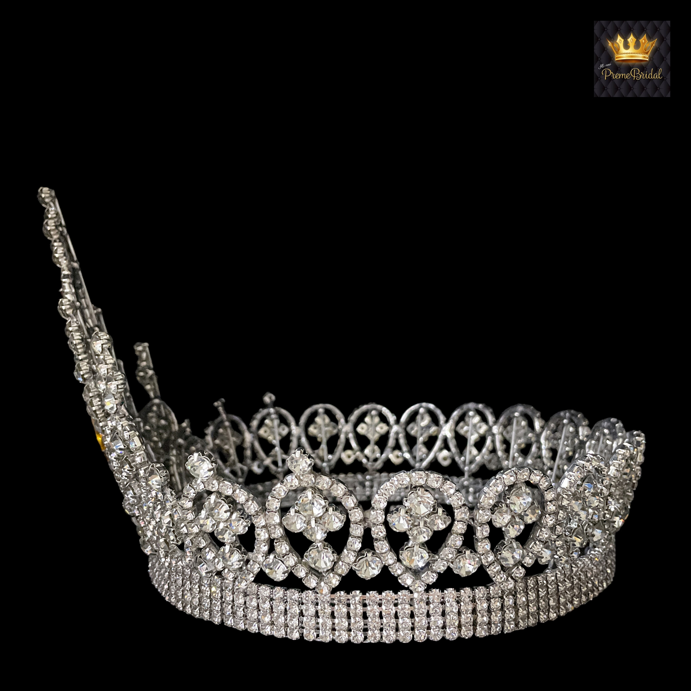 (พร้อมส่งจากไทย) มงกุฏ 107 สีเหลือง มงกุฎนางงาม มงกุฎเพชร มงกุฎประกวด สินค้าพร้อมส่ง ไม่ต้องรอนาน งานพรีเมี่ยม