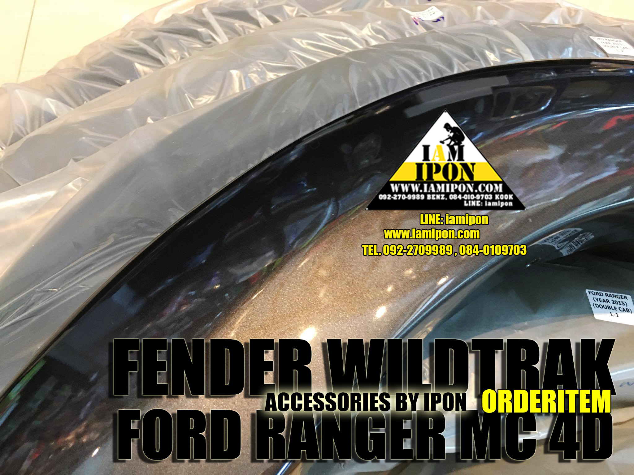 FENDER 6 " FORD RANGER MC WILDTRAK คิ้วล้อ 6 " ไวล์ดแทรกฟอร์ดเรนเจอร์ MC
