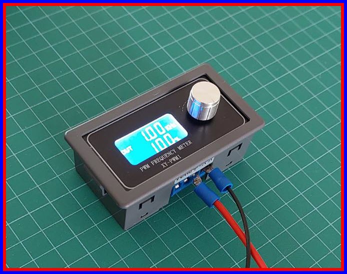 1x โมดูลสร้างสัญญาณ PWM ปรับความถี่และดิ้วตี้ไซเคิล