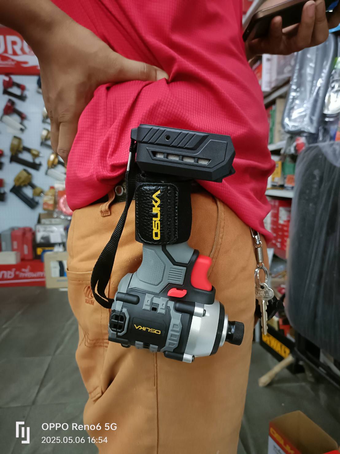 คลิปหนีบสว่านคาดเอว OSTB23401 OSUKA