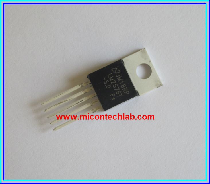1x LM2576T - 5.0 IC Switching Voltage Regulator 5V 3A LM2576 IC Chip