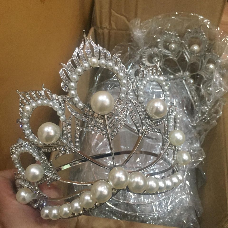 (พร้อมส่ง) มงกุฏ 044 มิกิโมโต้ Mikimoto Miss Universe