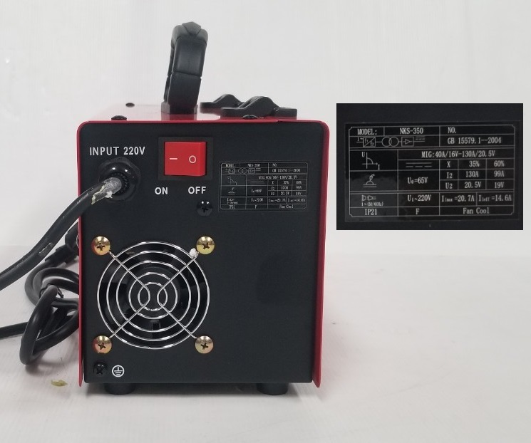 เครื่องเชื่อมไฟฟ้า 2IN1 2 ระบบ NKS350 EUROX