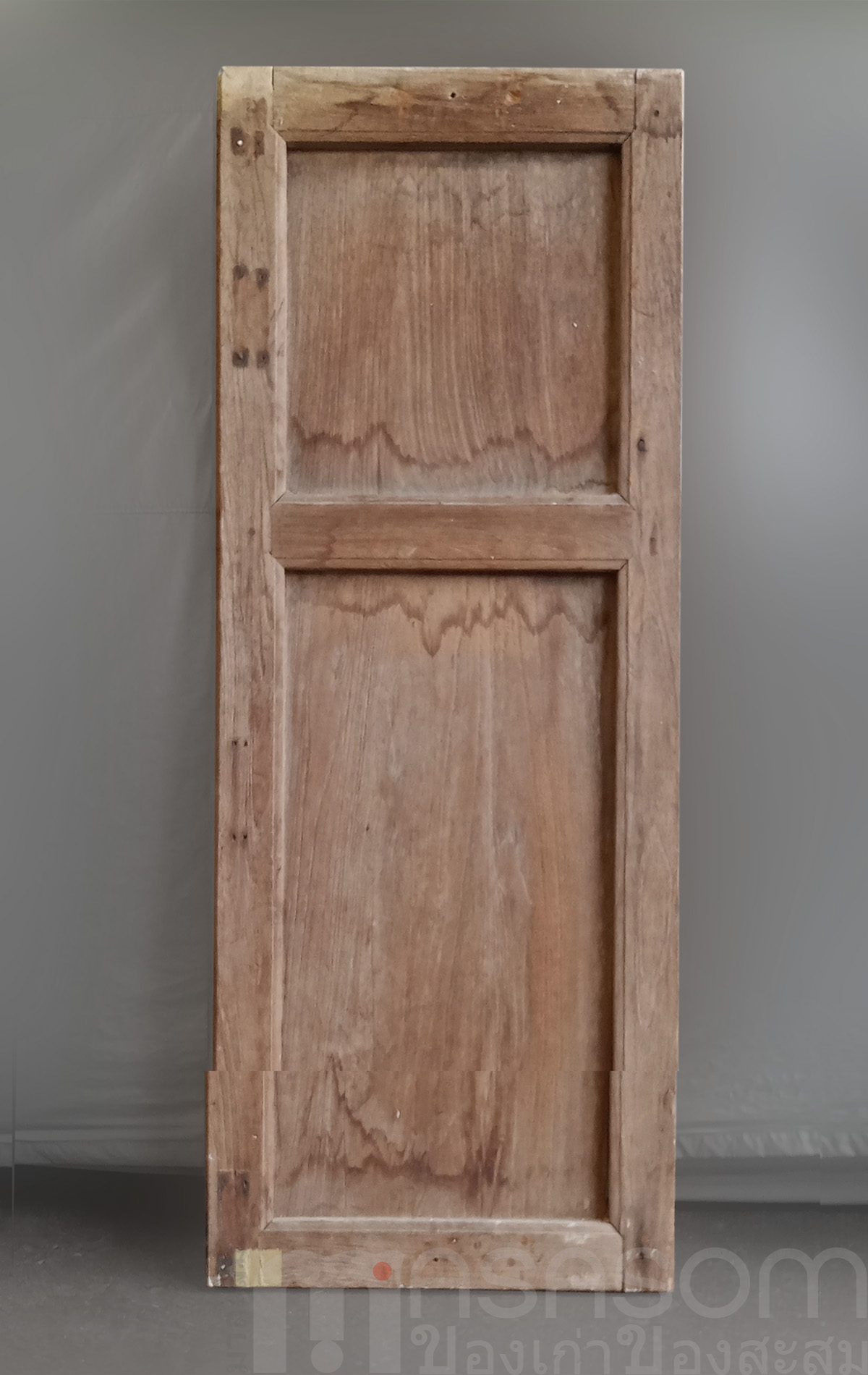 บานหน้าต่างไม้สักเพ้นท์ลาย