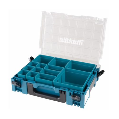 กล่องพลาสติกใส่อุปกรณ์เสริม13ช่อง MAKPAC MAKITA #191X80-2