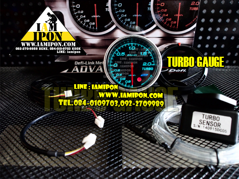 BF ADVANCE 13 สี TURBO 2.0 วัดบูสเทอร์โบ