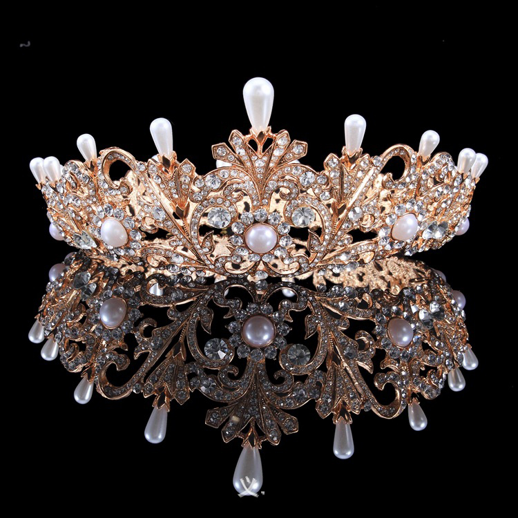 (พร้อมส่ง) มงกุฎ 019 สีทอง