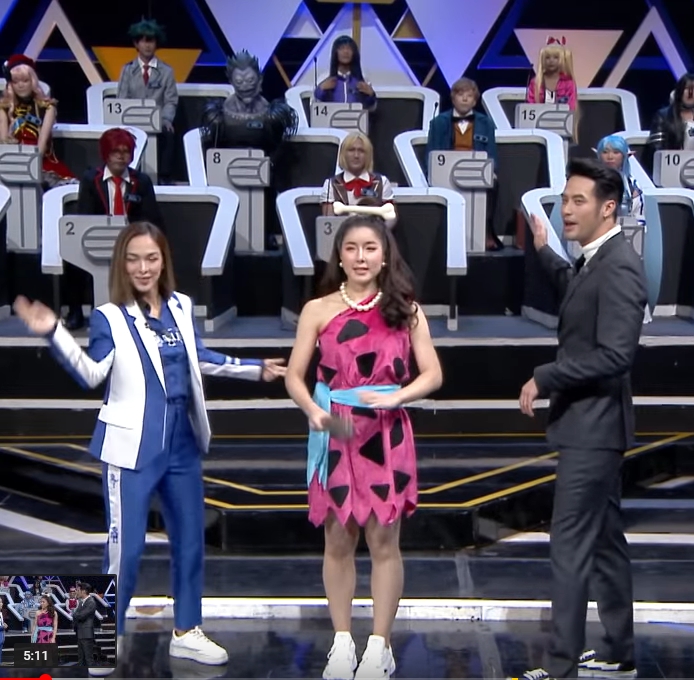 ชุดมนุษย์หินฟลิ้นสโตนหญิง