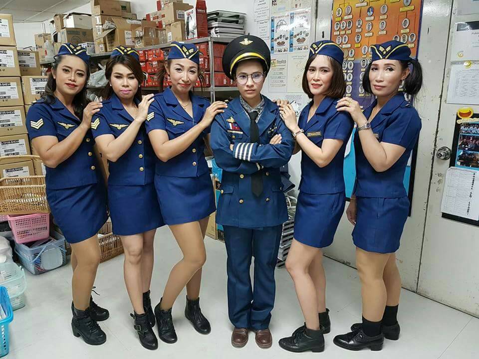 ชุดทหารอากาศหญิง /ุ ชุดอาชีพ / ชุดอาชีพในฝัน