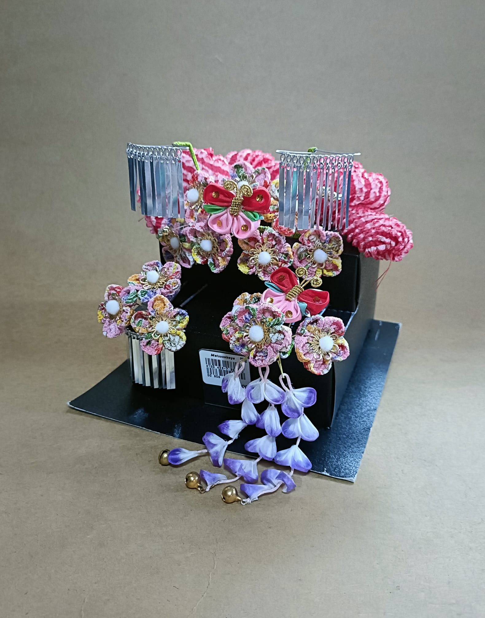 ชุดปิ่นดอกไม้ญี่ปุ่นใหญ่PINJ030