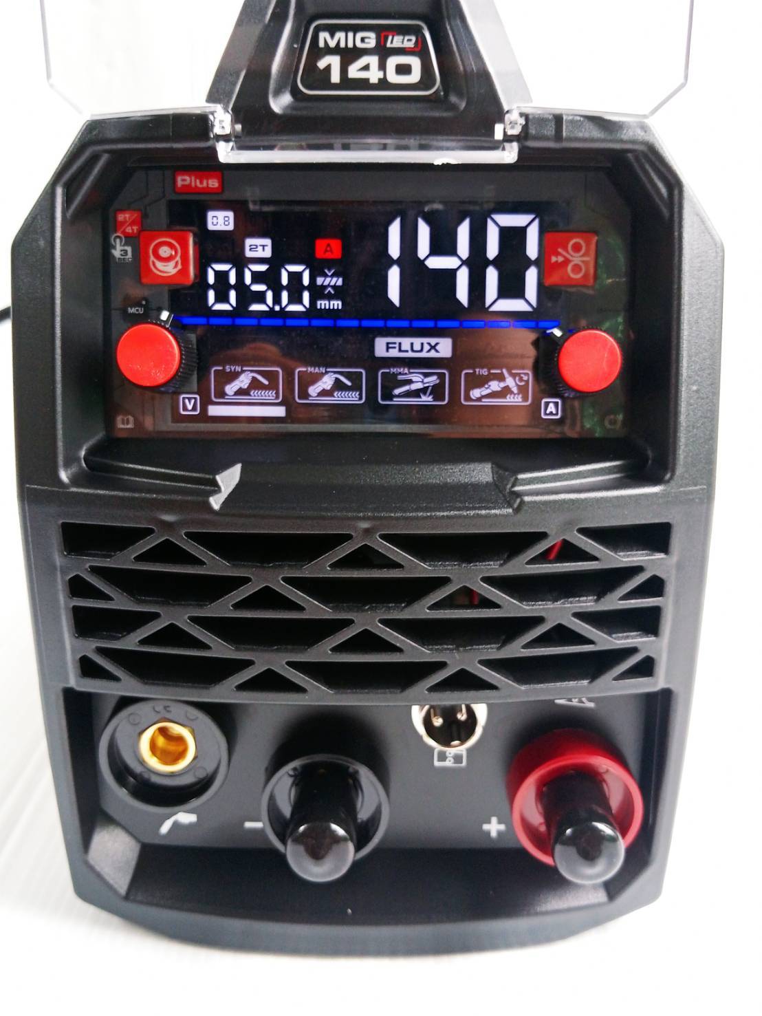 ตู้เชื่อม3ระบบ MIG-140PLUS+CASE Ver.5 ANDELI (แอนดิลี) (มีกล่องพลาสติกใส่เครื่อง)