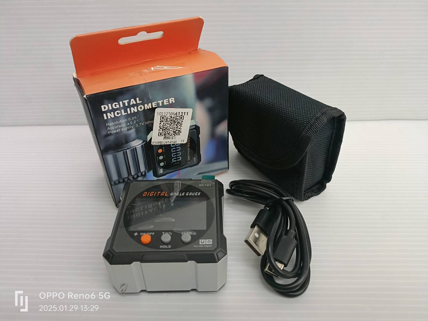 ระดับน้ำดิจิตอลมินิ รุ่น DC107 (มีเลเซอร์)