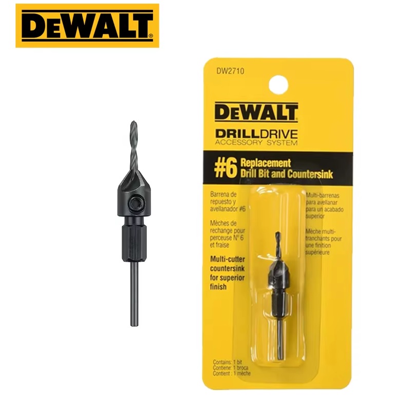 DEWALT ดอกเคาเตอร์ซิงค์ 6mm. DW2710