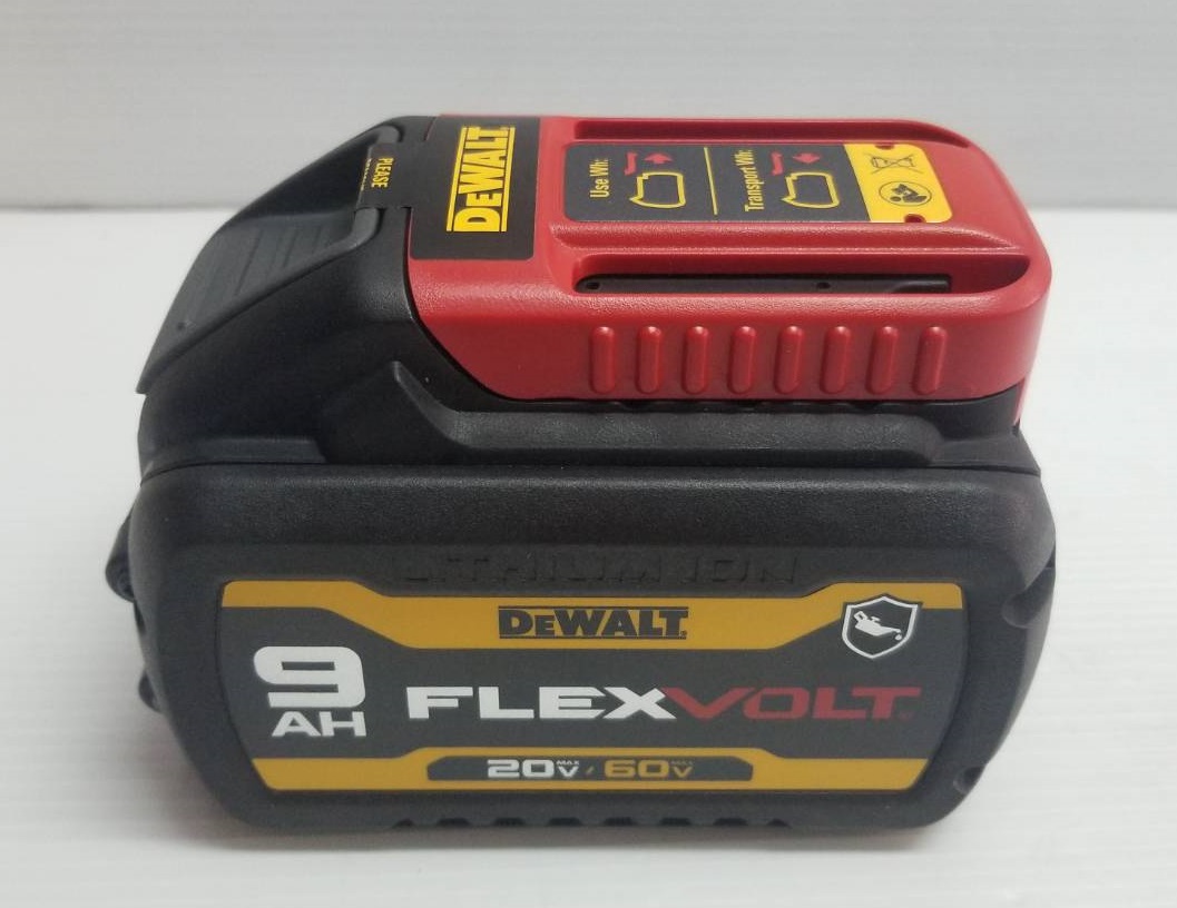 แบตเตอรี่60V/9.0Ah DCB609G DEWALT มียางกันน้ำมัน