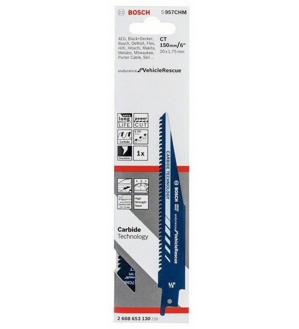 ใบเซเบอร์ S957CHM BOSCH #2608653130