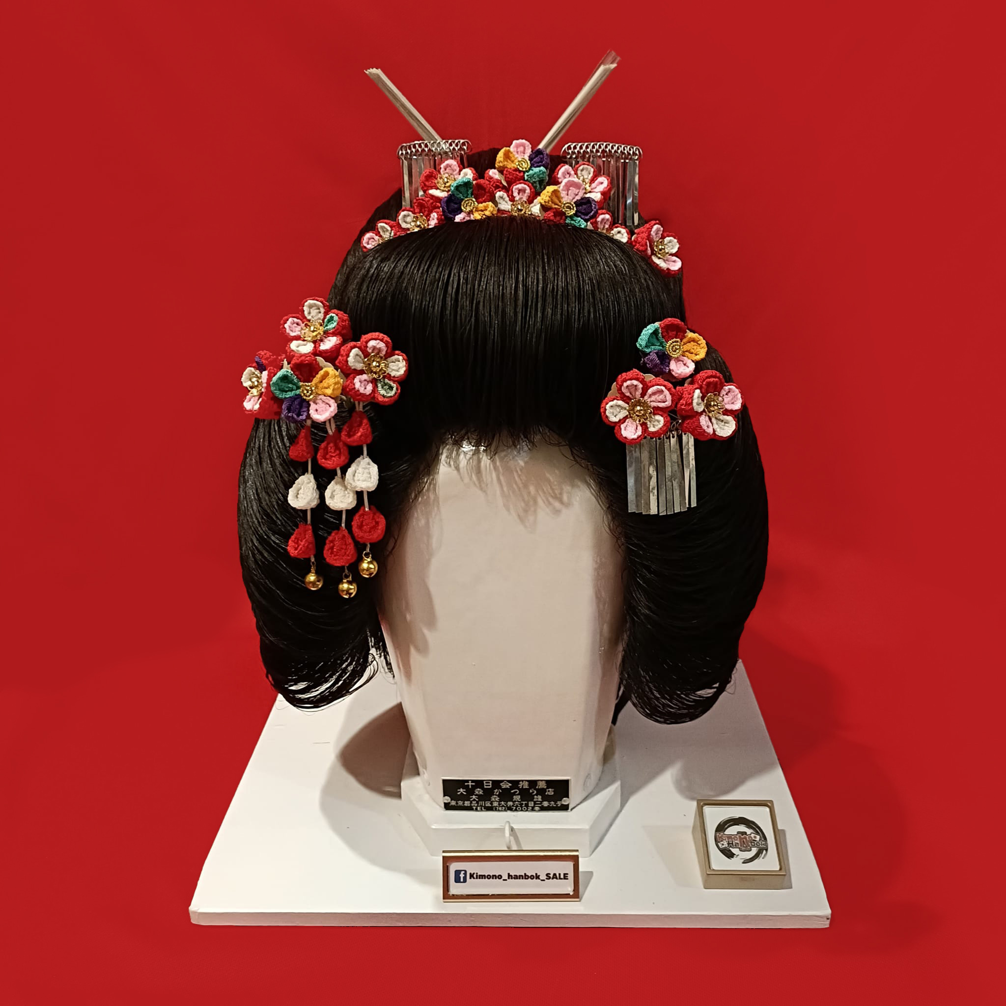 ชุดปิ่นดอกไม้ญี่ปุ่น PINVIP001