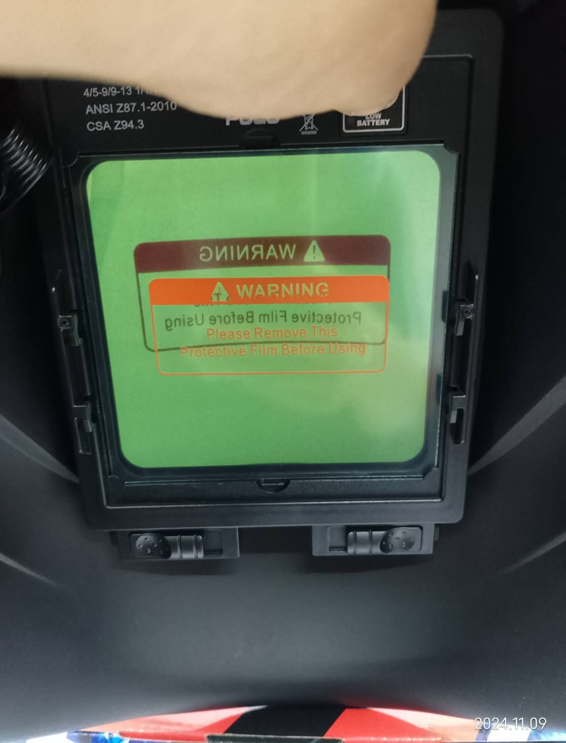 หน้ากากปรับแสงอัตโนมัติ มุมมองกว้าง UN9000 POLO True Color