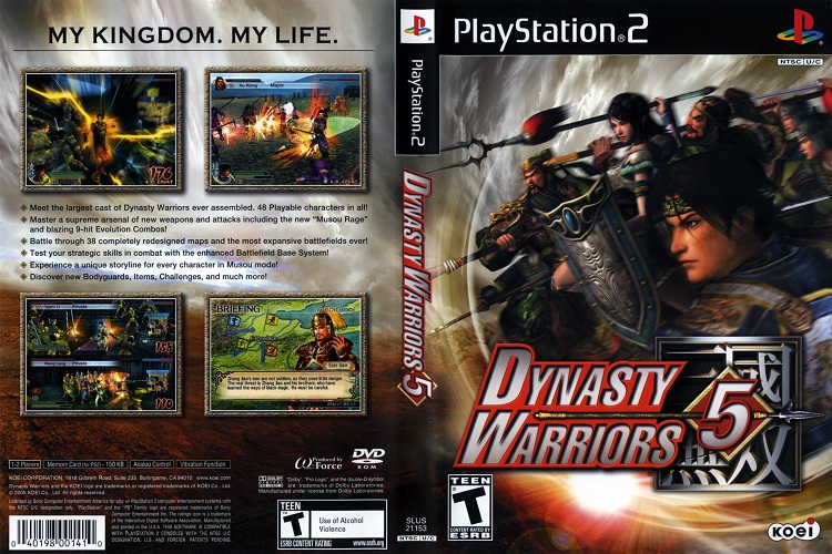 DYNASTY WARRIORS 5 [US : DVD5 1 Disc]