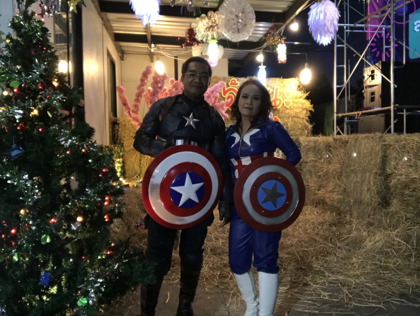 ชุดกัปตันอเมริกา แบบพรีเมี่ยม