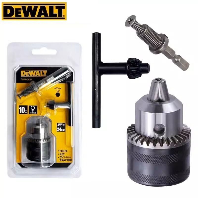 หัวสว่านพร้อมแกนต่อหกเหลี่ยม 10มม. DWAQC01 DEWALT