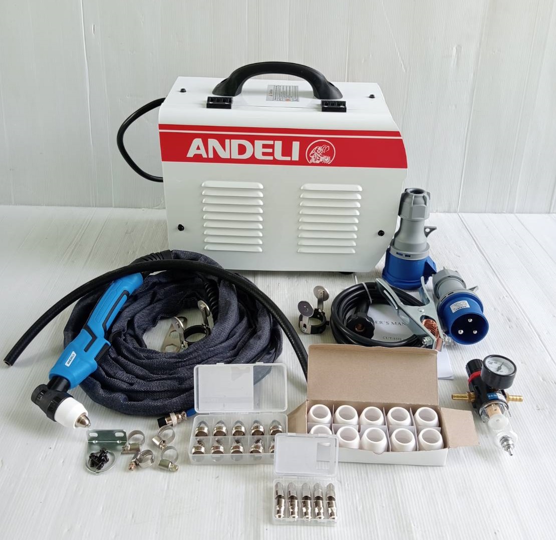 เครื่องตัดพลาสม่า CUT-55D AIR ANDELI (มีปั้มลมในตัว)