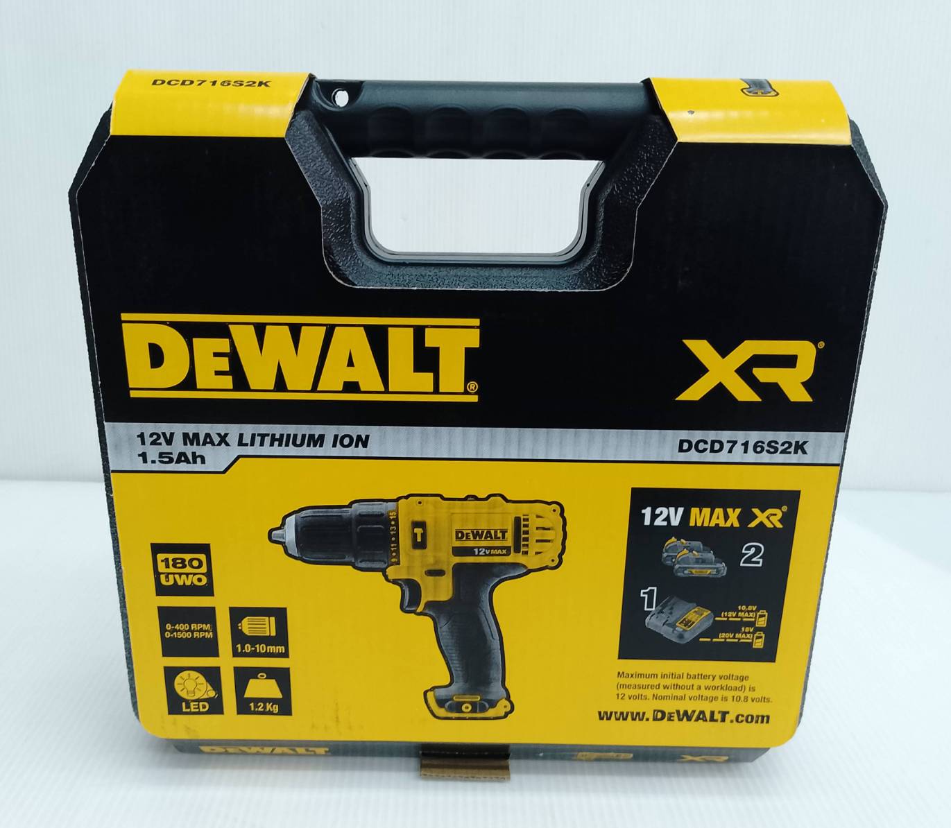 สว่านกระแทก 12V DCD716S2K DEWALT