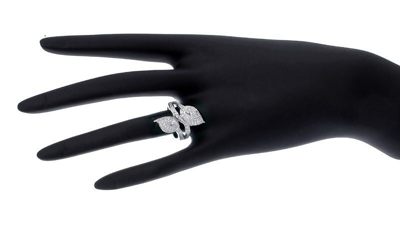 แหวนเงินแท้925เพรชประดับเพรชแท้สวิส เกรดดี น้ำใส