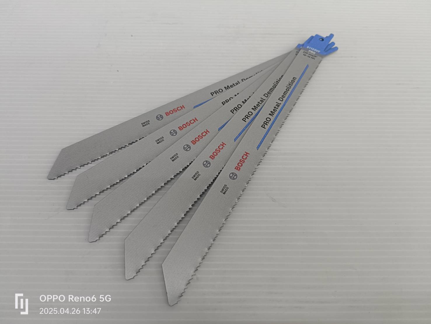 ใบเซเบอร์ S1125VF BOSCH #2608657408