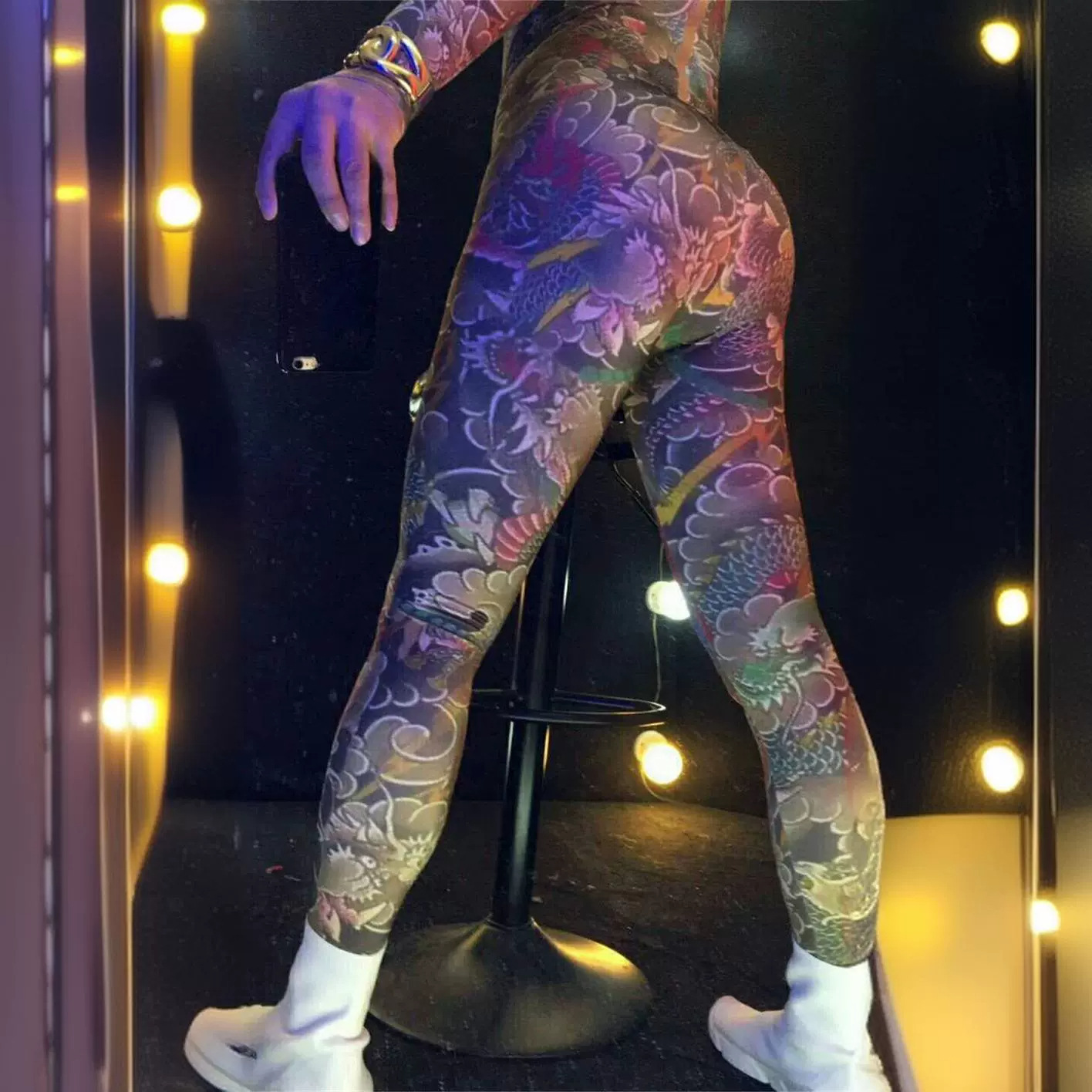 ชุดยากูซ่าบอดี้สูท / ชุดนักเลง / ชุด yakuza / ชุดมาเฟีย