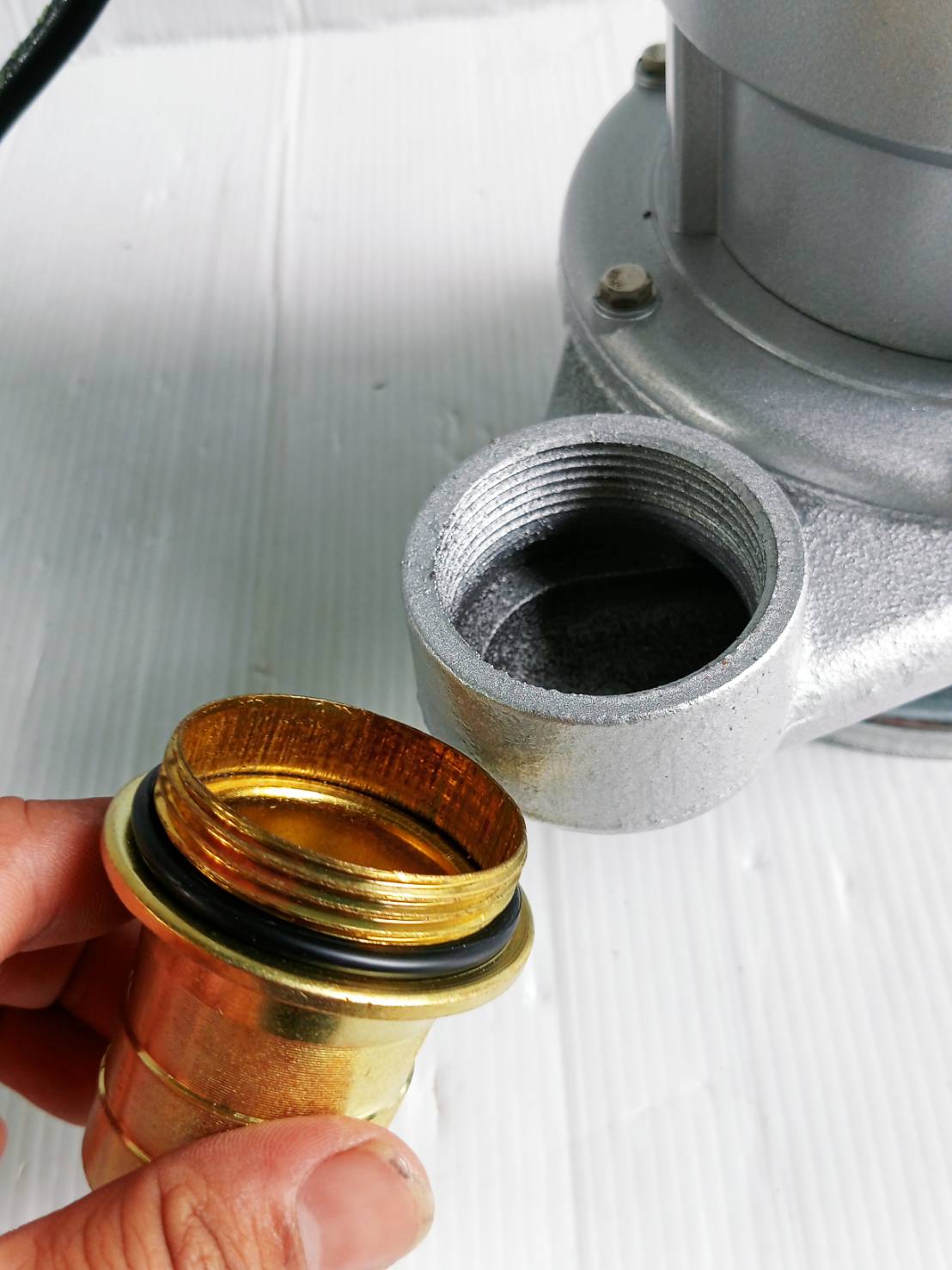 ปั้มไดโว่อลูมิเนียม1.5" KT-QDX-550 KANTO