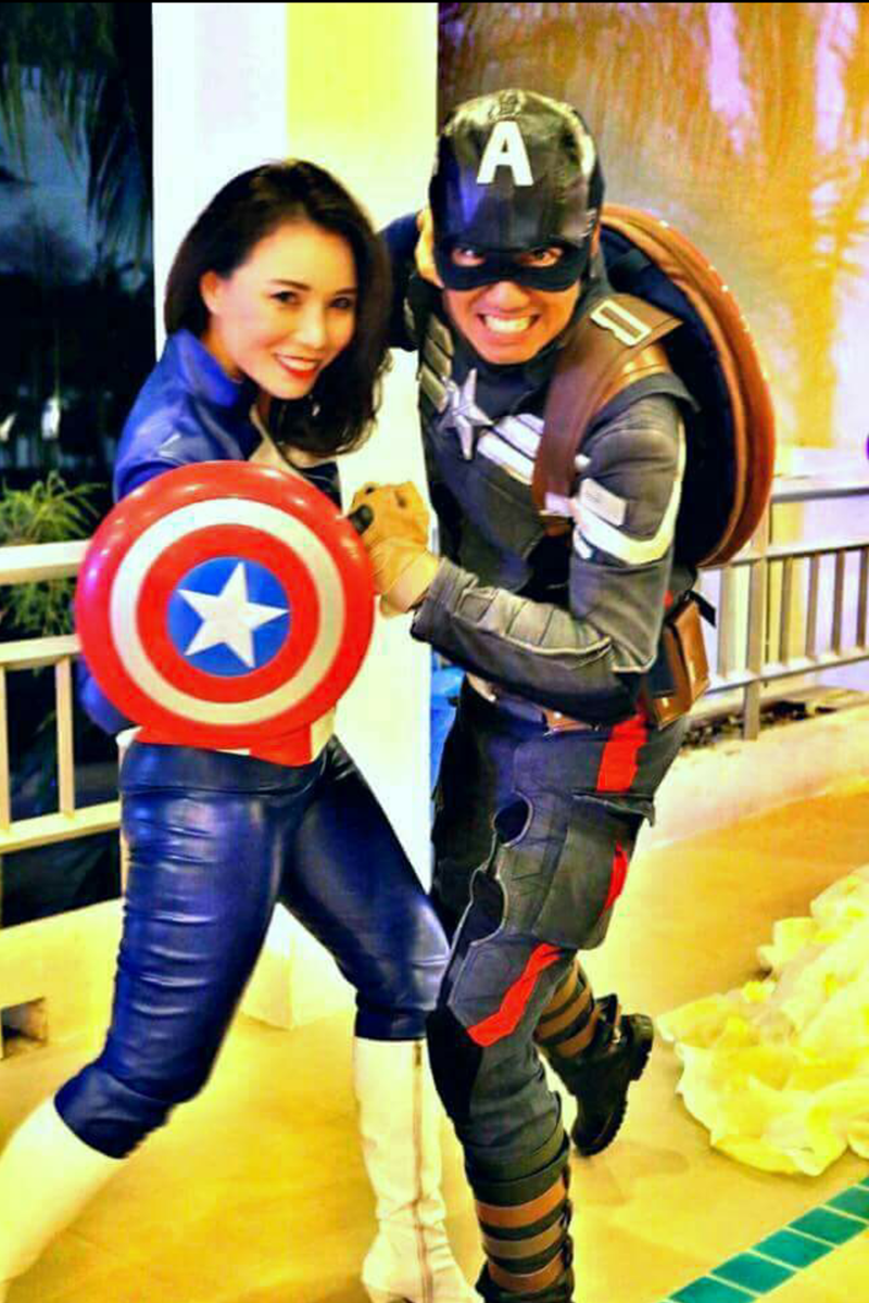 ชุดกัปตันอเมริกา แบบพรีเมี่ยม