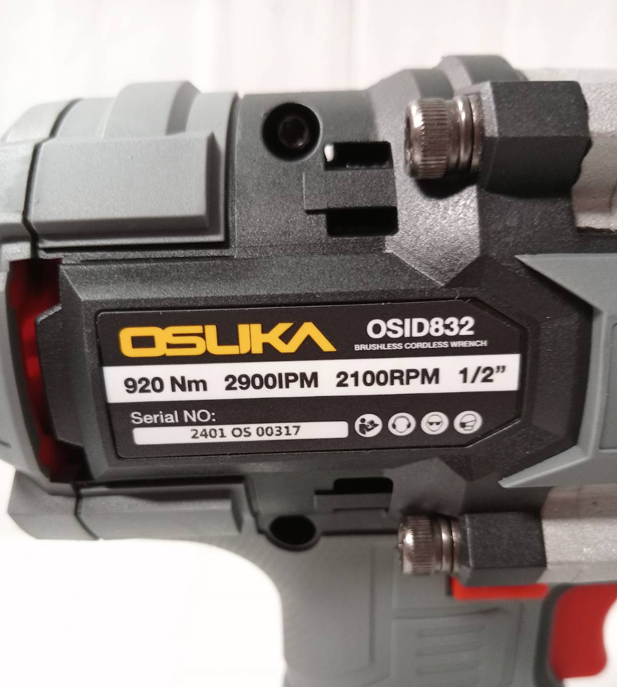 บล็อกไฟฟ้าไร้สายไร้แปรงถ่าน1/2 OSID832-P1 OSUKA